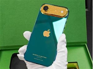 iPhone Air giới hạn mạ xanh ngọc lục bảo: Tác phẩm độc bản của nghệ nhân Việt chế tác