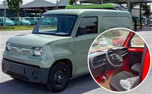 Lần đầu hé lộ nội thất “xe tải điện” VinFast EC Van: đơn giản, thực dụng và sẵn sàng bàn giao