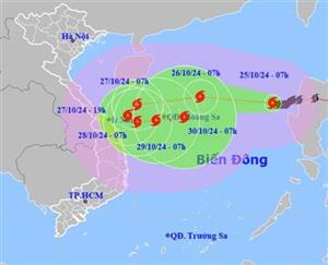 Cơn Bão Trà Mi Tăng Cường Đến Cấp 10, Có Nguy Cơ Đổi Hướng