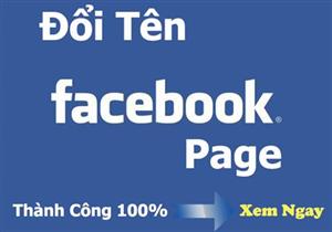 Thay đổi tên Facebook khi bị giới hạn năm 2017