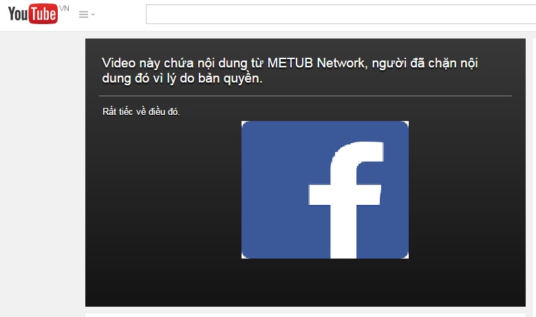 bản quyền video facebook